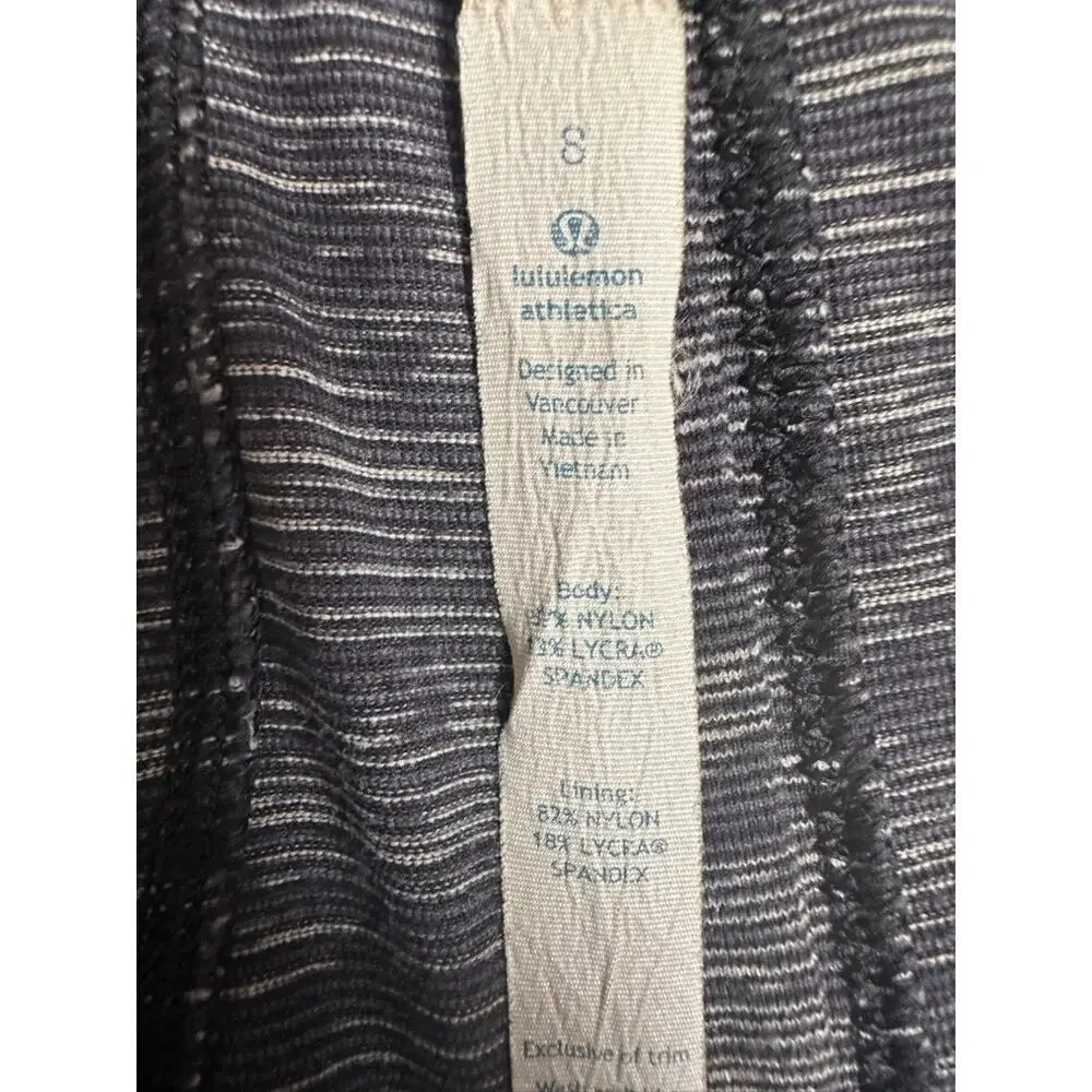 Lululemon Forme Jacket *Cuffins Wee Are From Space Black Cashew 8